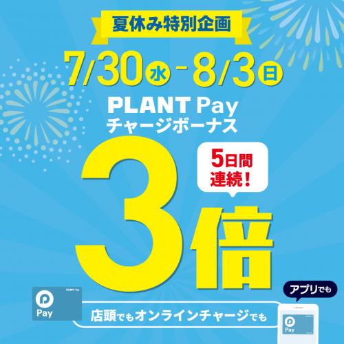 BASEMENT PLANT.様 オーダー受付 淡路店|PLANT公式サイト(スーパーセンタープラント)