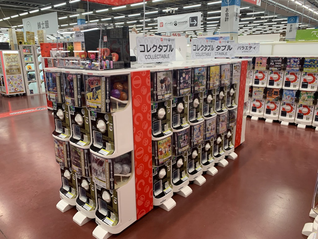 ガシャポンバンダイオフィシャルショップ』オープンしました